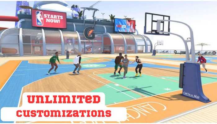NBA 2K22 unlimited customizations