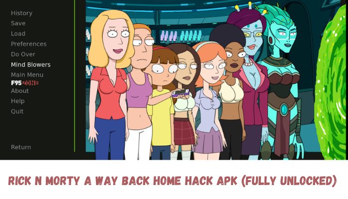 Rick n Morty A Way Back Home Hack Mod APK